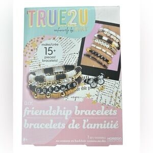 DIY Friendship Bracelet Disc Beads Jewelry Set Makes 15 Bracelets